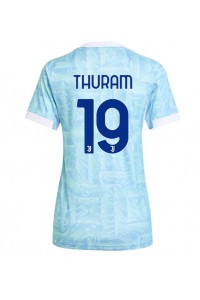 Fotbalové Dres Juventus Khephren Thuram #19 Dámské Venkovní Oblečení 2025-26 Krátký Rukáv